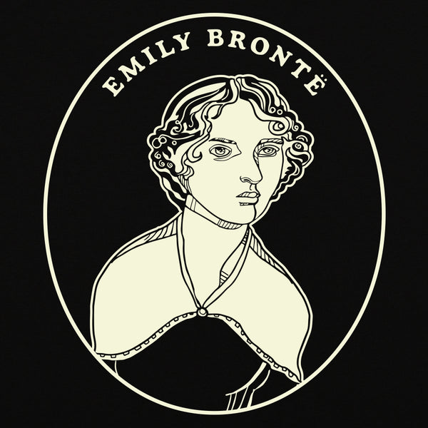 Emily Brontë Black Unisex T-Shirt