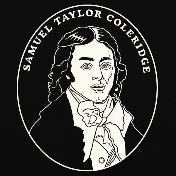 Samuel Taylor Coleridge Black Unisex T-Shirt