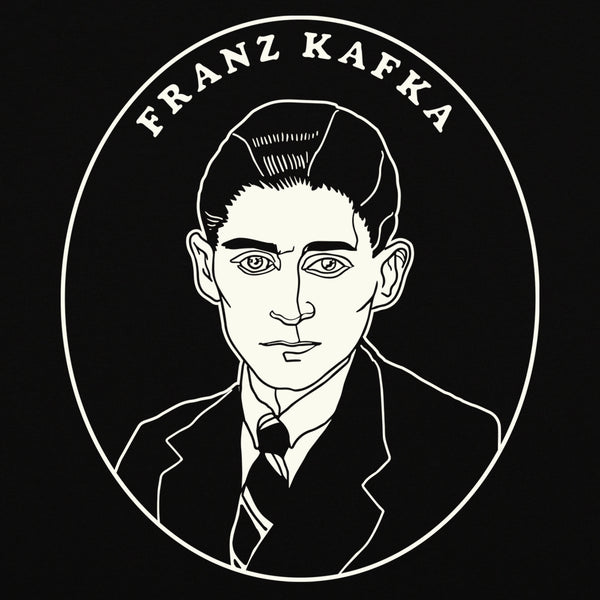 Franz Kafka Black Unisex T-Shirt