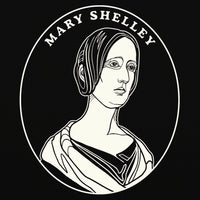 Mary Shelley Black Unisex T-Shirt