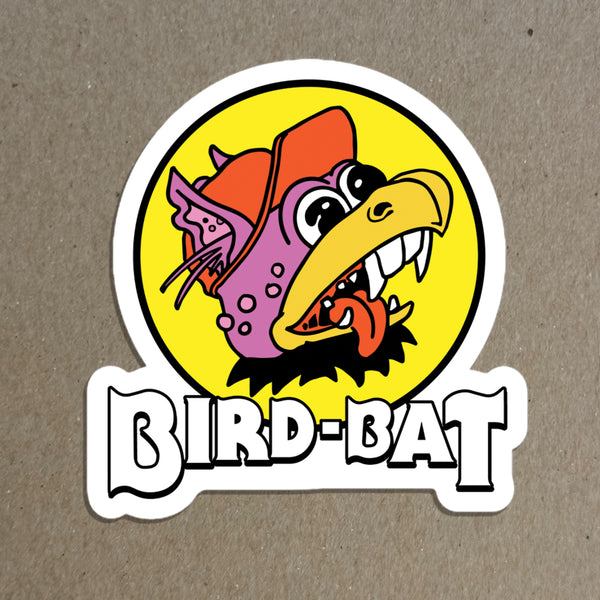 Bird Bat Buddy Stickers