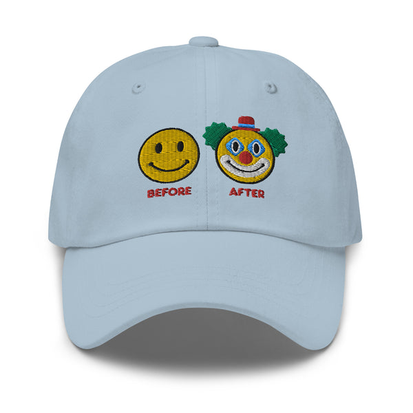 Smiley Clowned Dad Hat