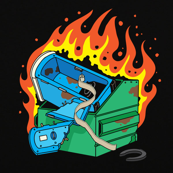 Porta-John Dumpster Fire Unisex T-Shirt