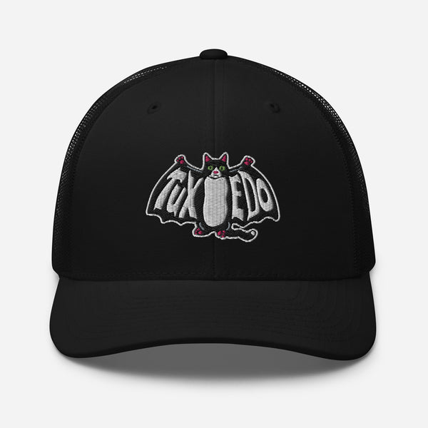 Tuxedo Cat Trucker Hat