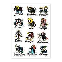 Zodiac Sticker Sheet